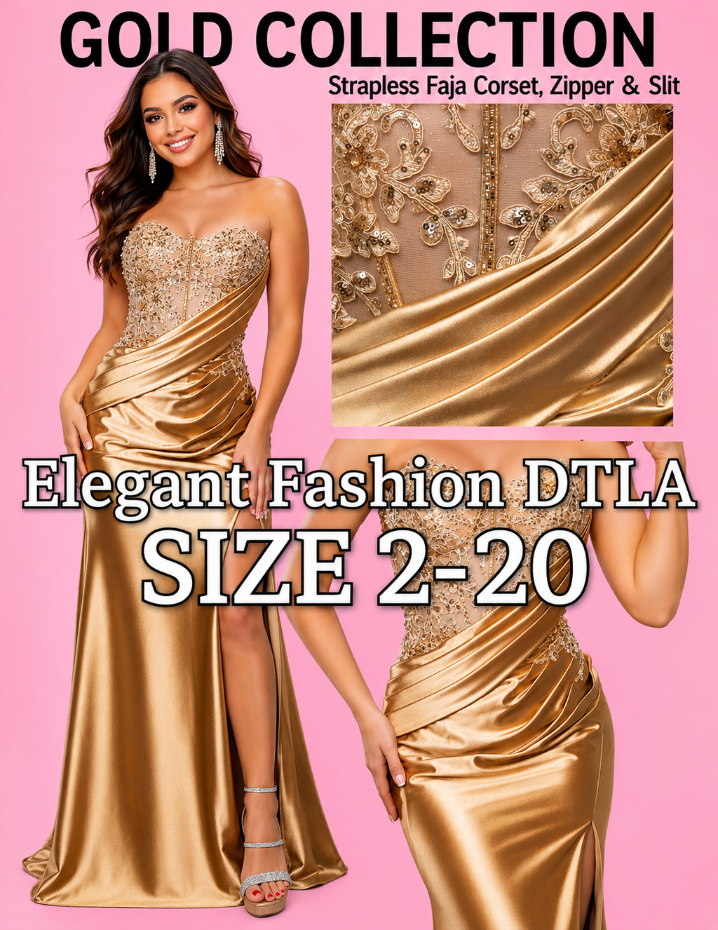 ✨ Elegant Fashion ✨  5 COLORS - EF162152