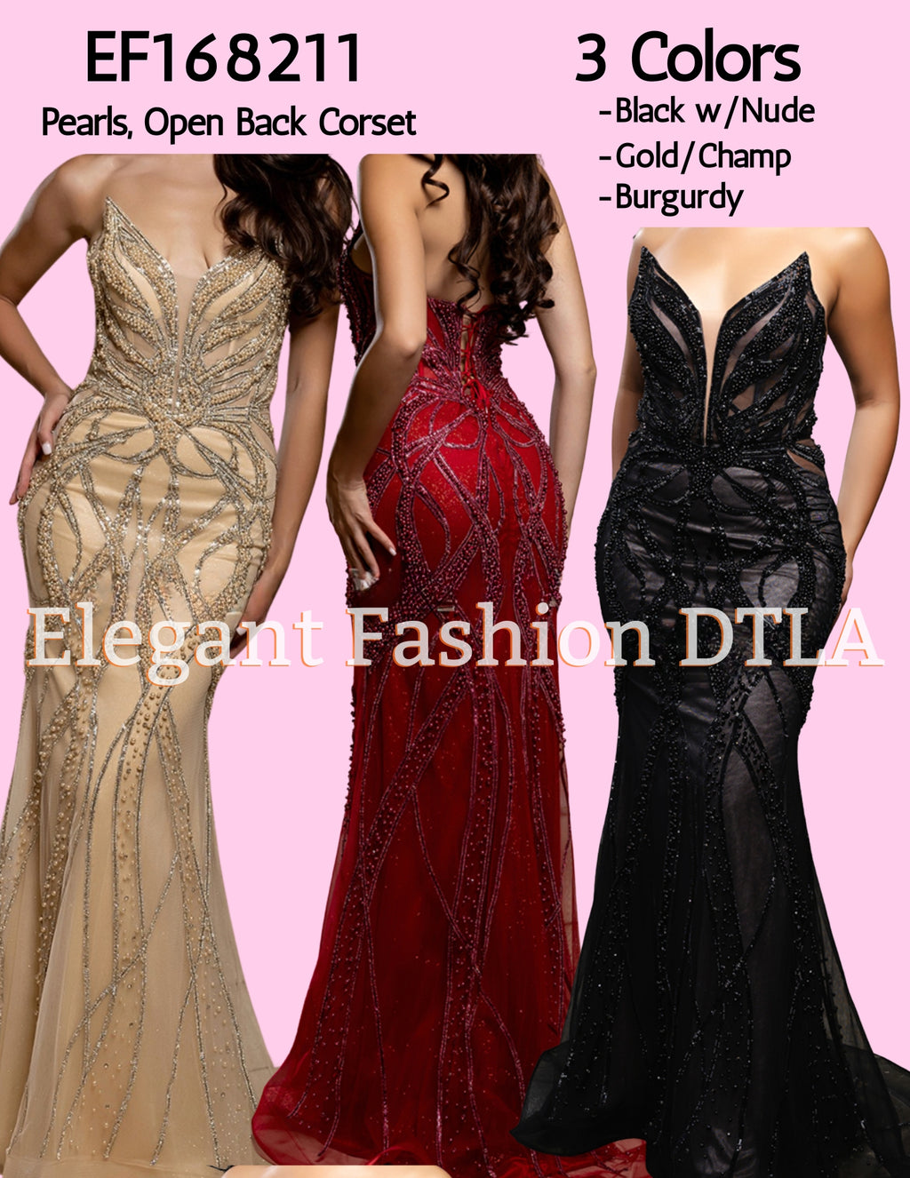 ✨ Elegant Fashion✨ Pearls & Rhinestones (SIZE 2-20)
