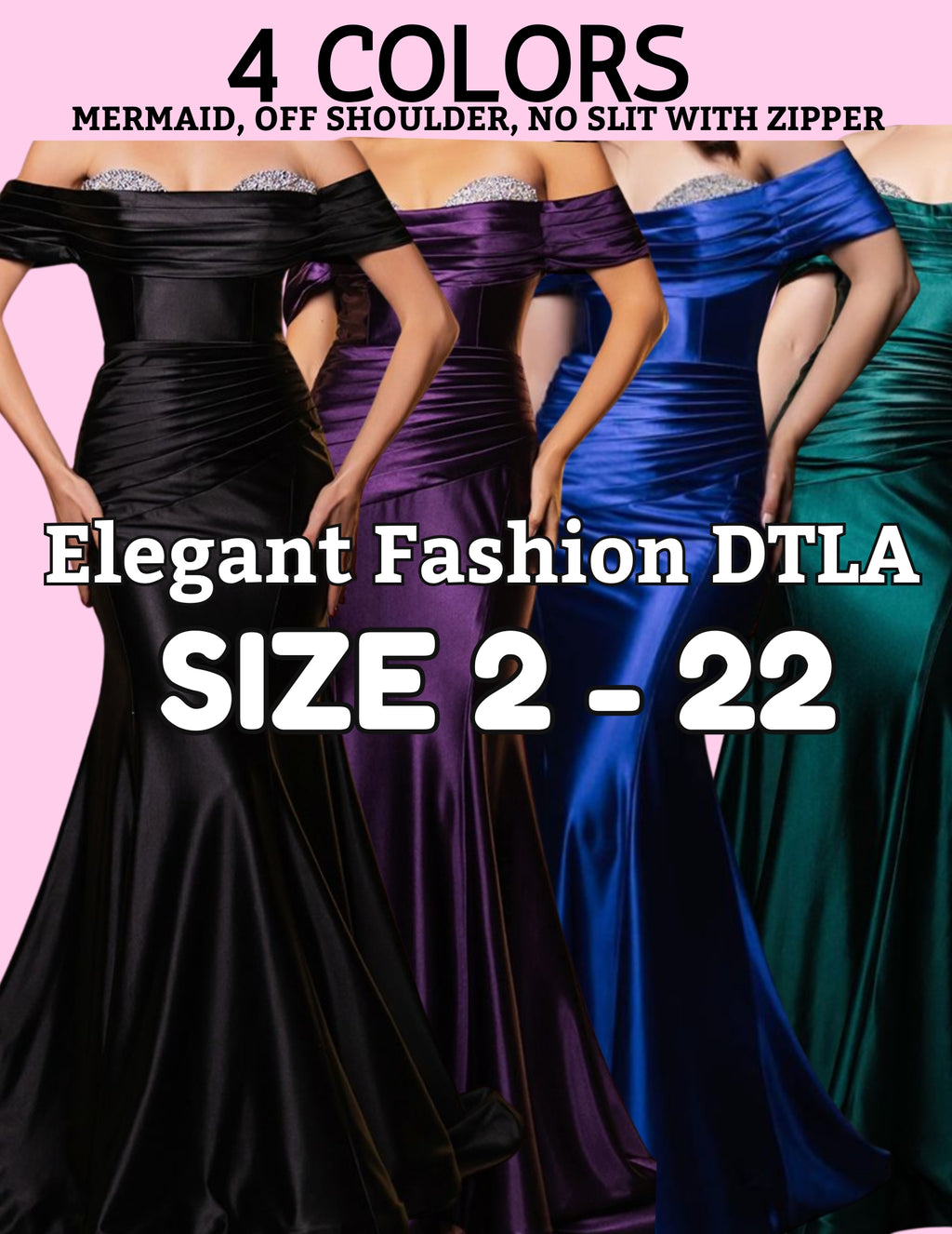 4 COLORS - THICK OFF SHOULDERS