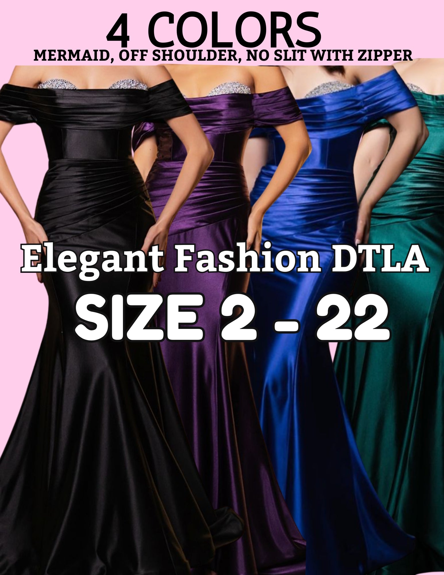 4 COLORS - THICK OFF SHOULDERS