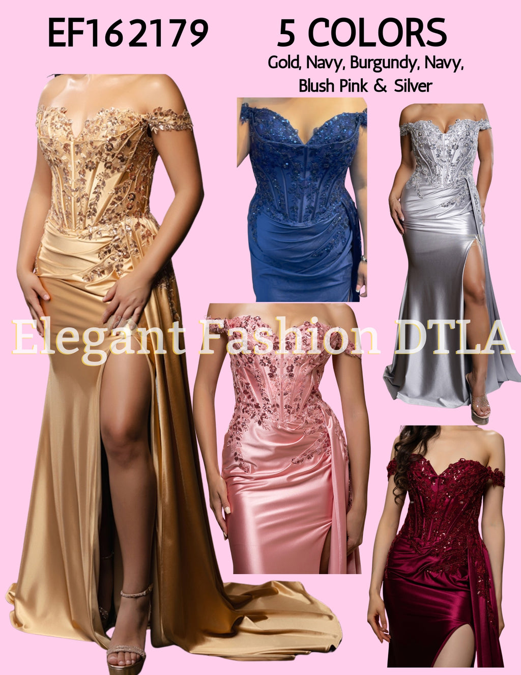 💎💎 EF162179 Embroidery Lace & Satin