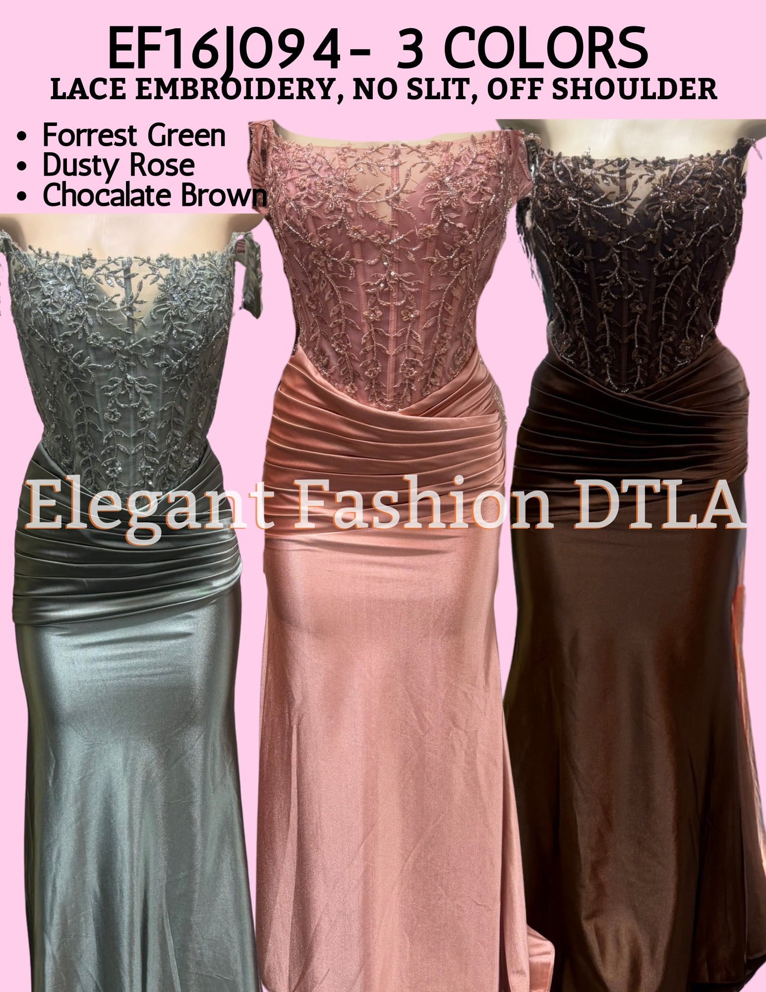✨ Elegant Fashion✨ 3 COLORS (SIZE 4-20)