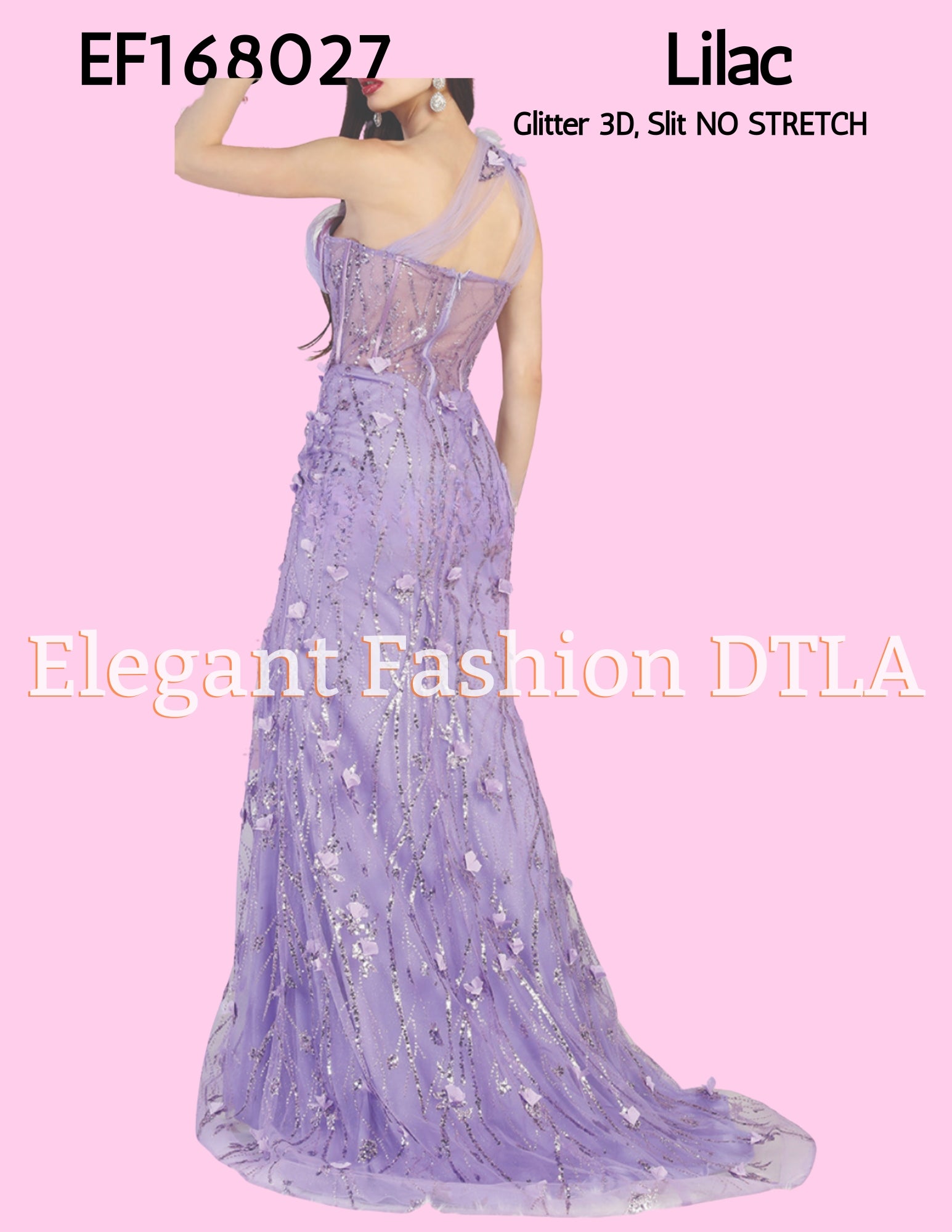 ✨  LS ✨  EF168027 Glitter 3D