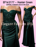 ✨ Elegant Fashion ✨  EF162177 Corset Lace w/ no slit