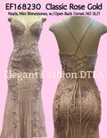 💎 2026 💎 EF168230 Rhinestones NO SLIT OPEN BACK