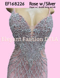 DTLA ✨Elegant Fashion✨  EF168226 Rhinestones & OPEN BACK
