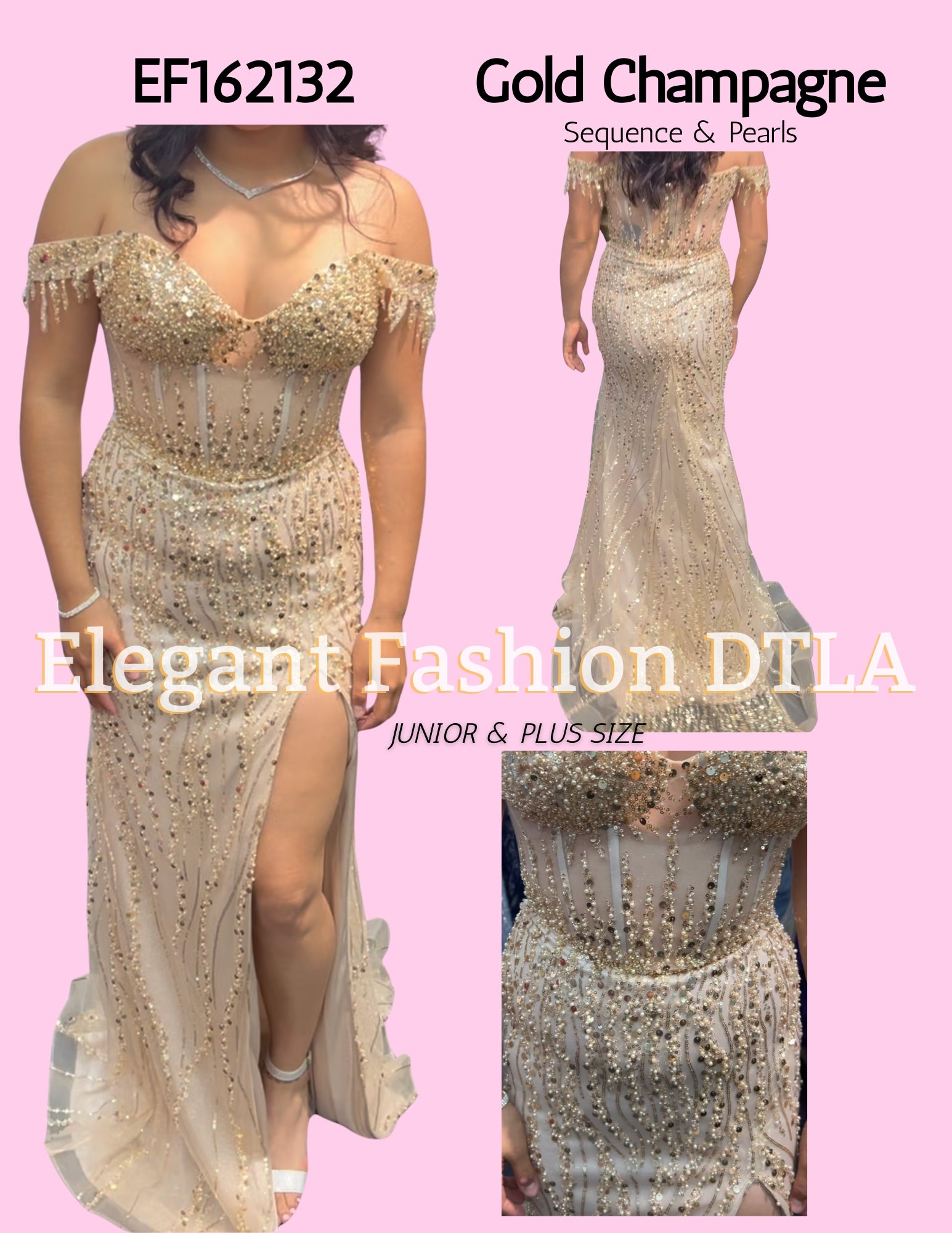 💎💎 EF162132 Pearls & Sequins Embellishments