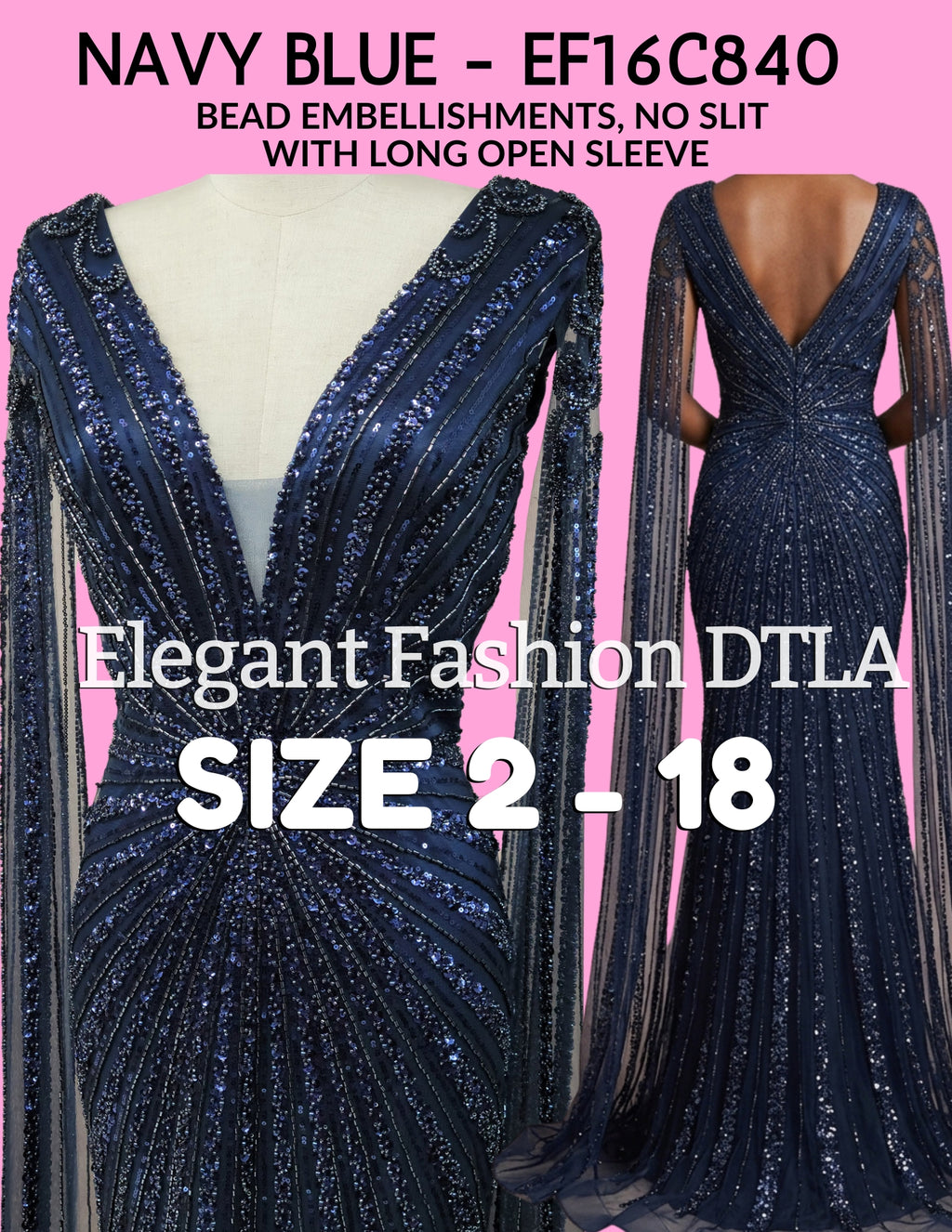 ✨ Elegant Fashion✨ NAVY BLUE