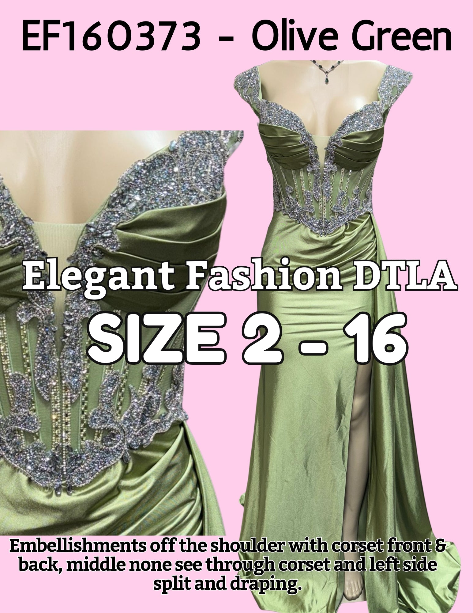 ✨ Elegant Fashion✨ 5 COLORS (SIZE 2-16)