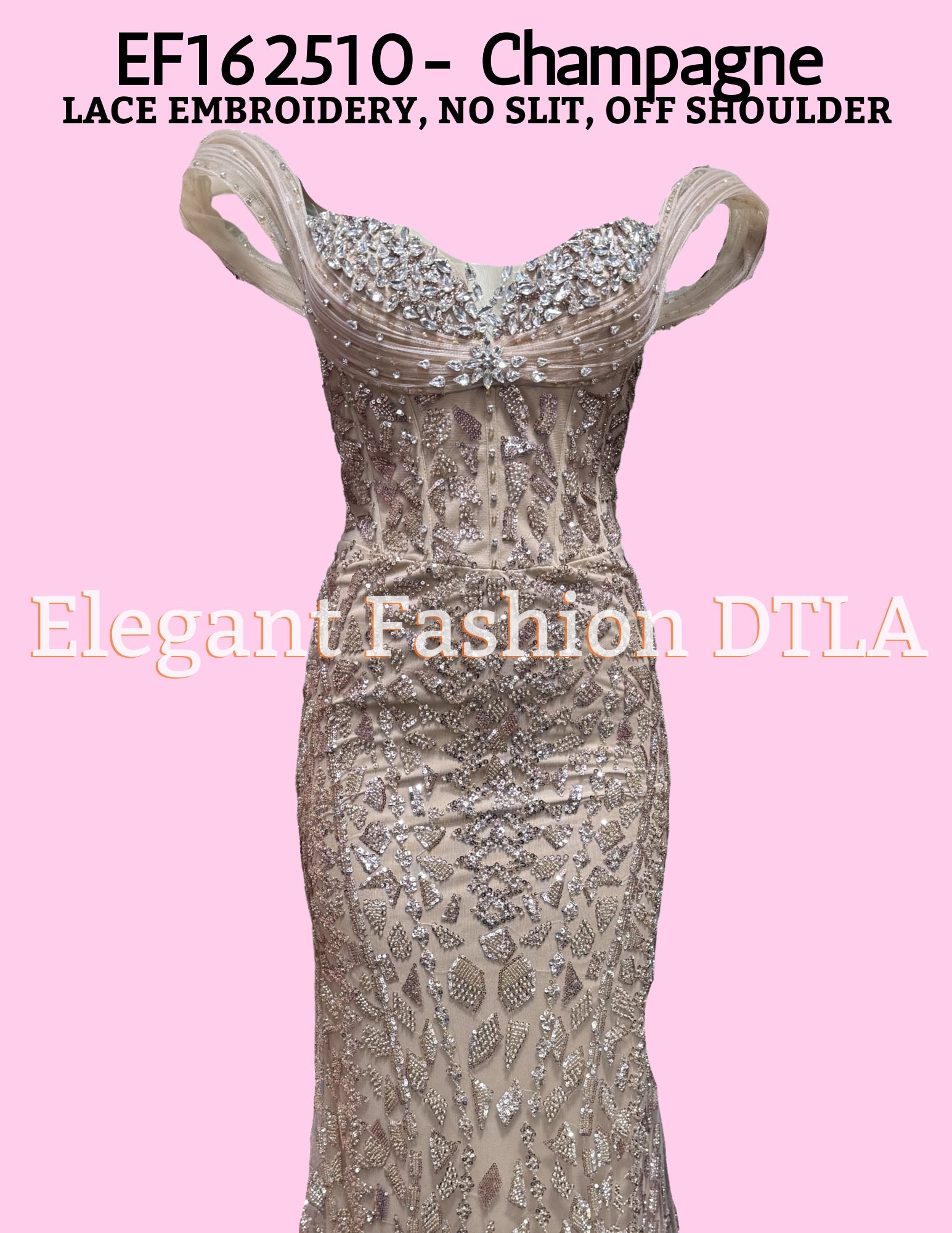 (Size 6-16)✨ Elegant Fashion✨  Rhinestones & Embellishments