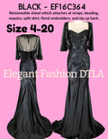 ✨ Elegant Fashion✨ EF16C364 BLACK