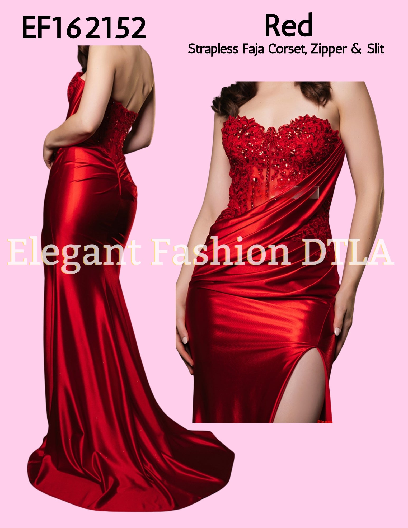 💎 💎 EF162152 Strapless Faja