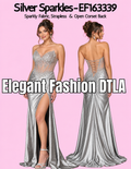 3 COLORS✨ (SIZE 2-18) ✨ Elegant Fashion✨  EF163339
