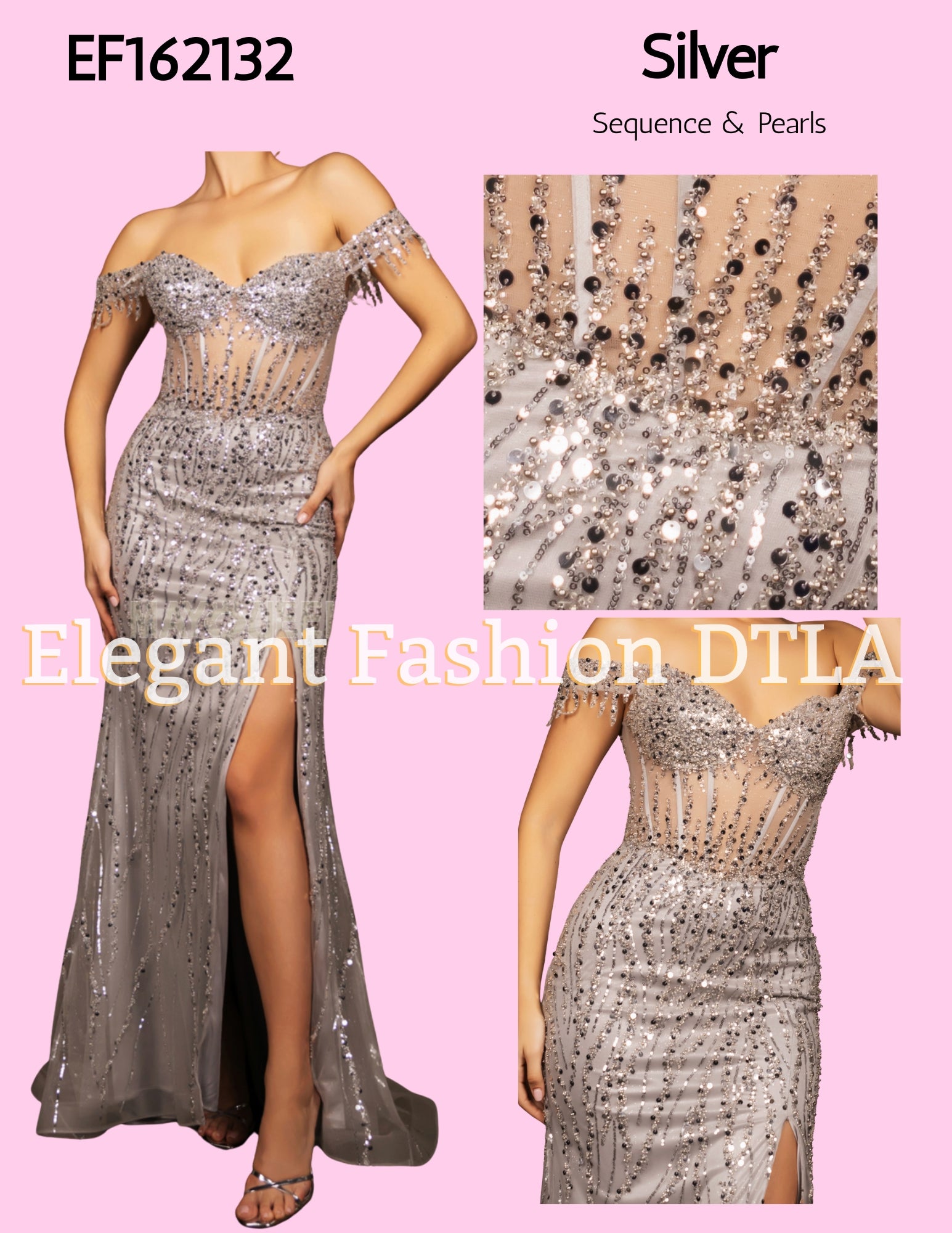 💎💎 EF162132 Pearls & Sequins Embellishments