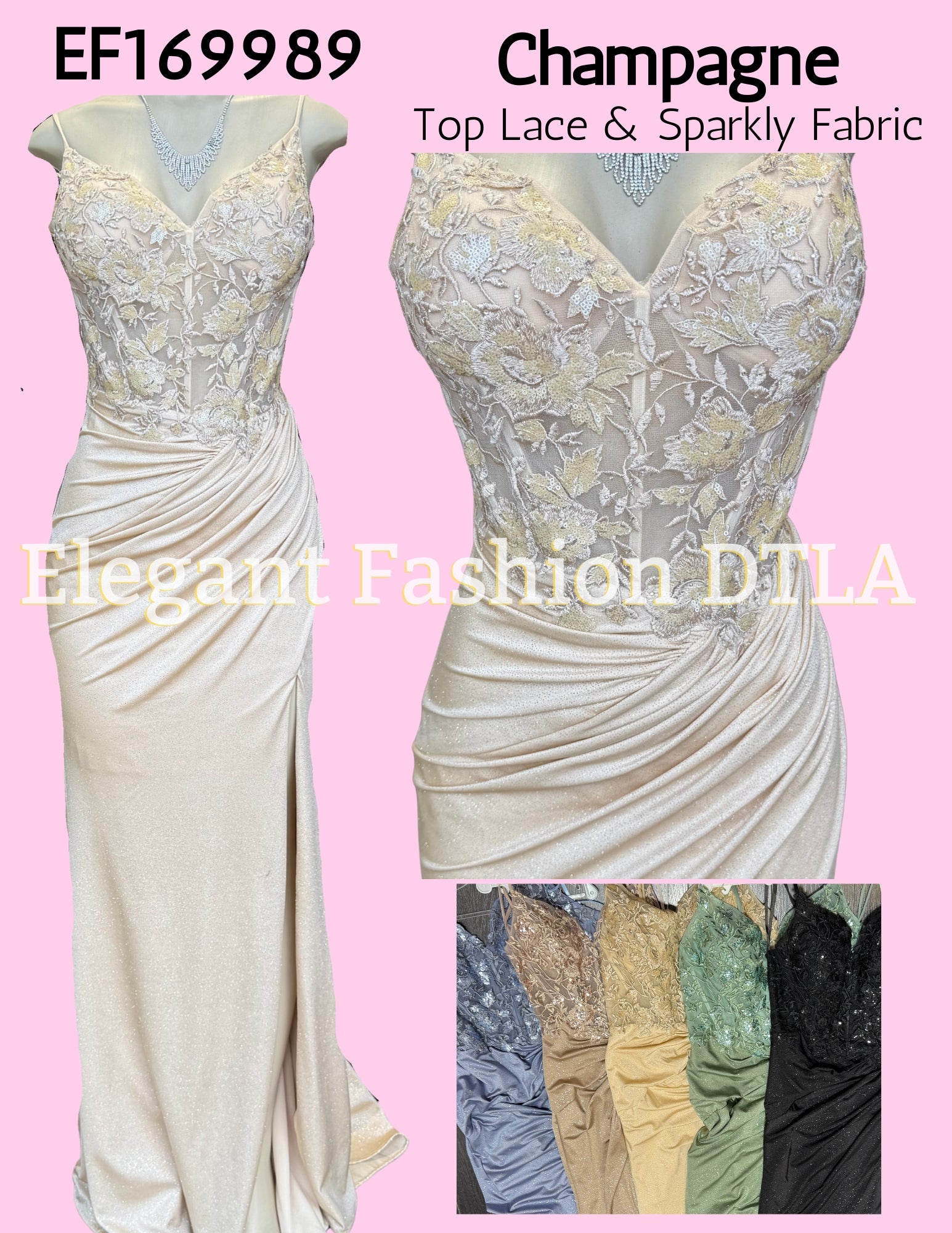 ✨ EF169989 Champagne Sparkles