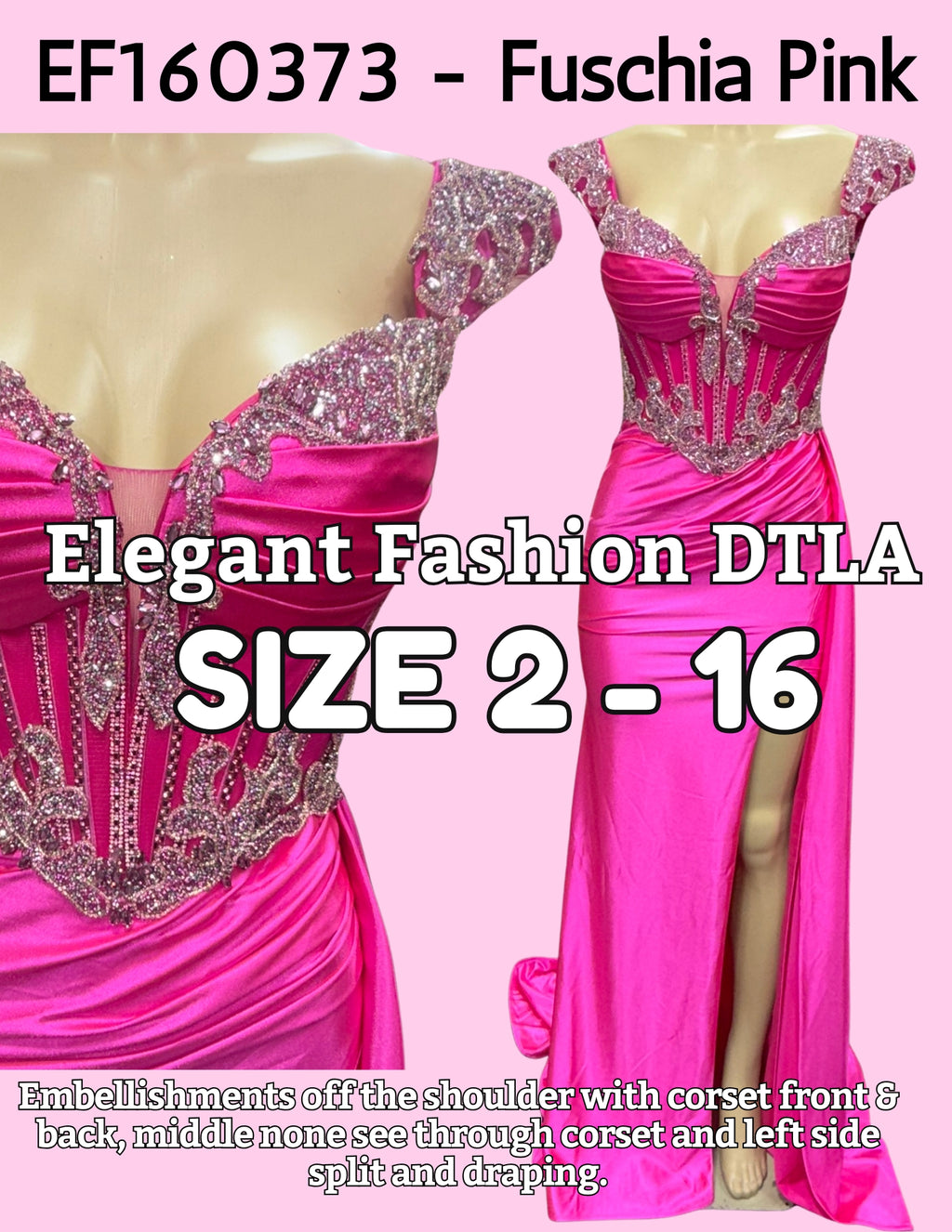 ✨ Elegant Fashion✨ 5 COLORS (SIZE 2-16)