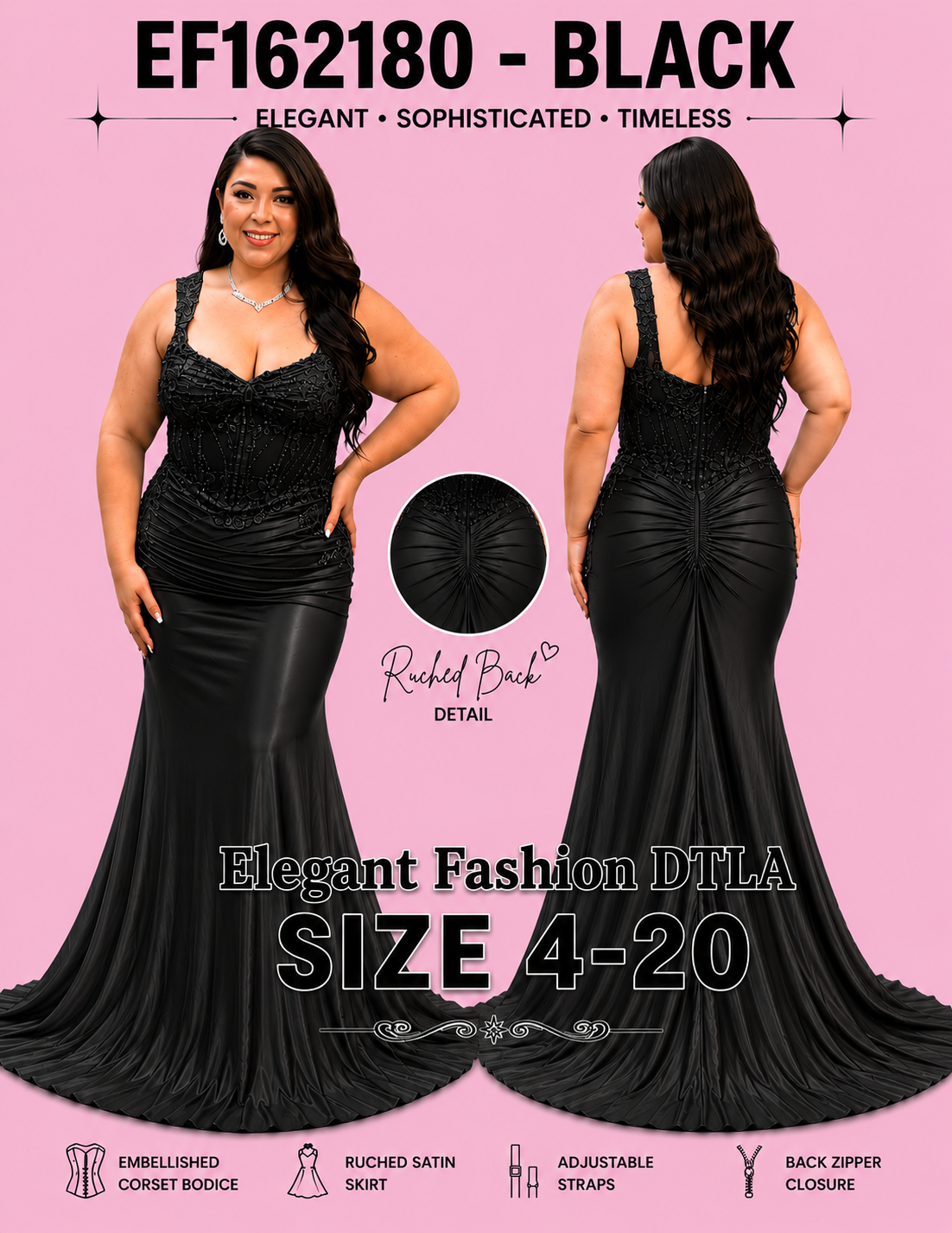 ✨ Elegant Fashion✨  4 COLORS (SIZE 4-20)