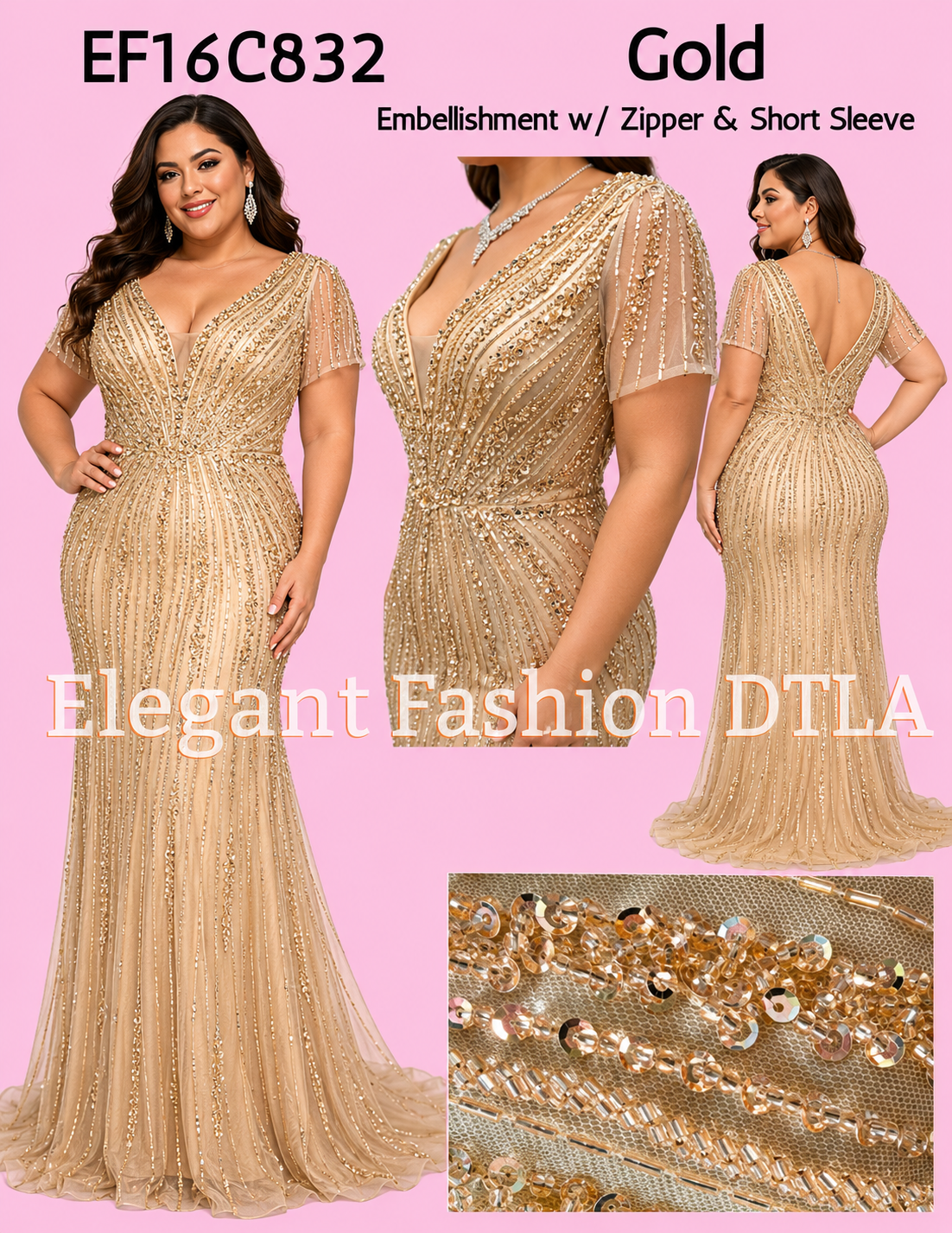 (SIZE 2-22)✨ Elegant Fashion✨ 3 COLORS SLEEVES