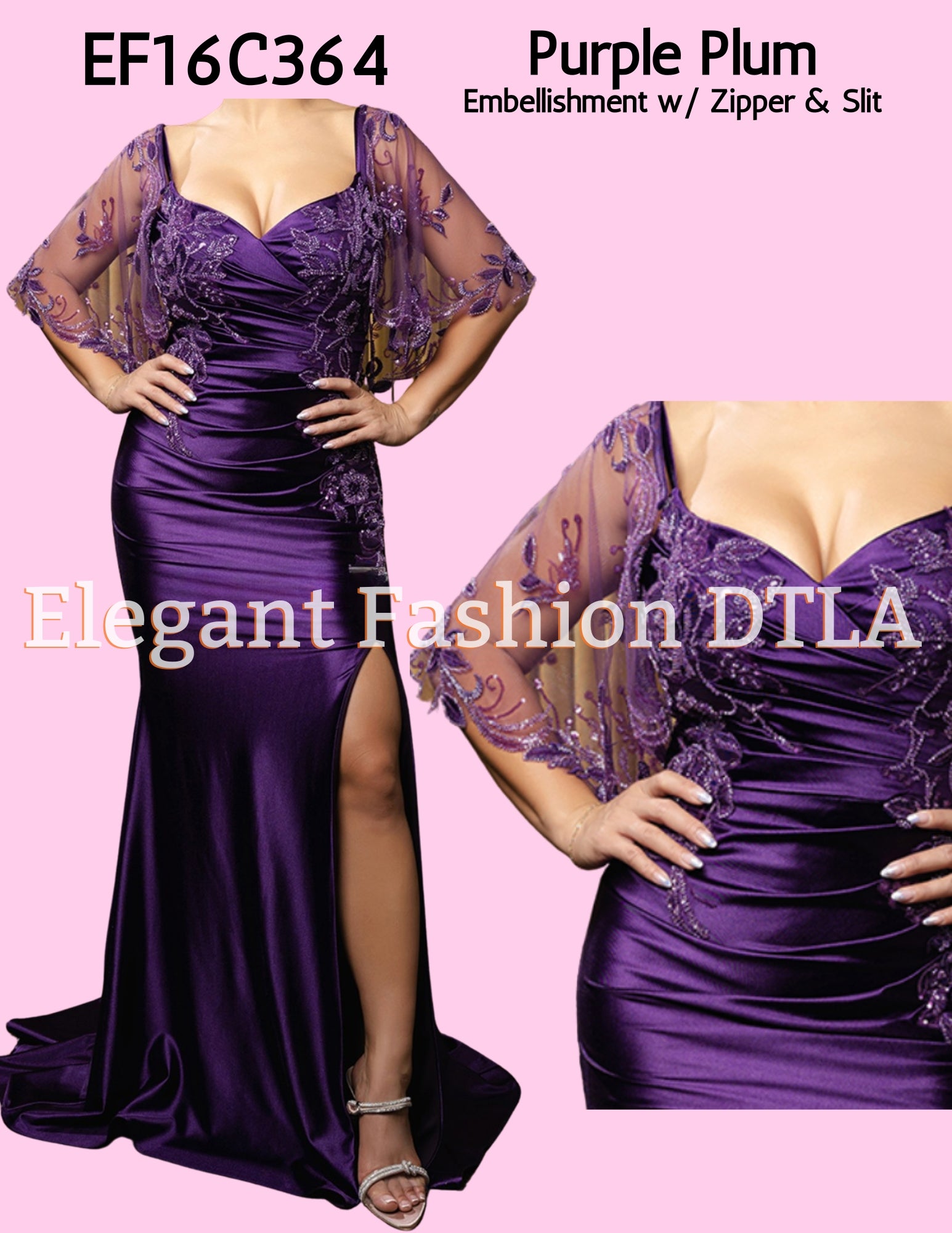 💎💎 MANGA EF16C364 Detachable Sleeves Coverage _