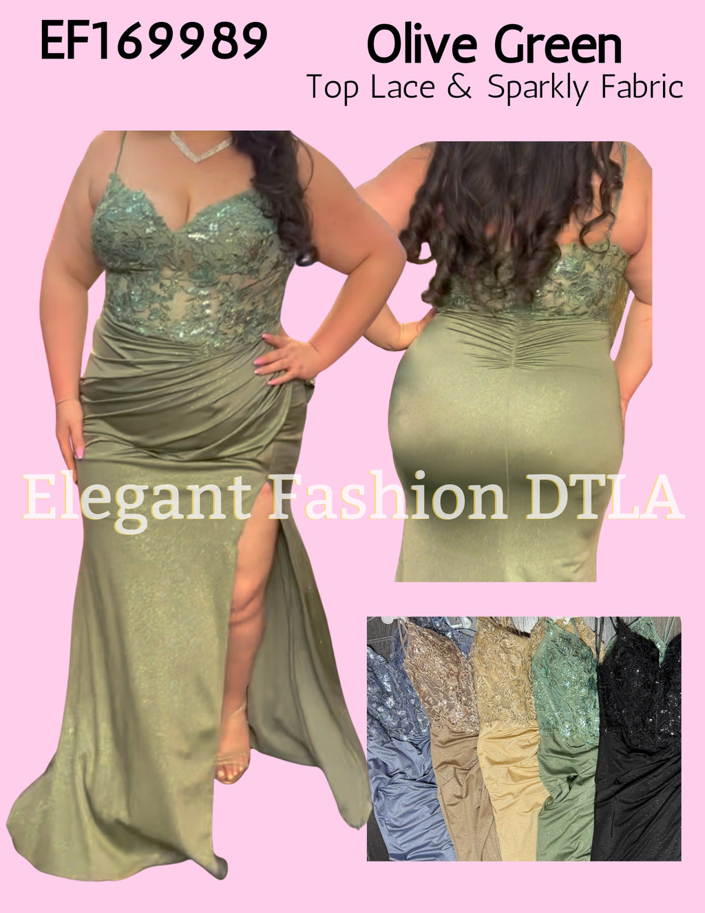 💎💎 EF169989 Lace Embroidery & Sparkles TT