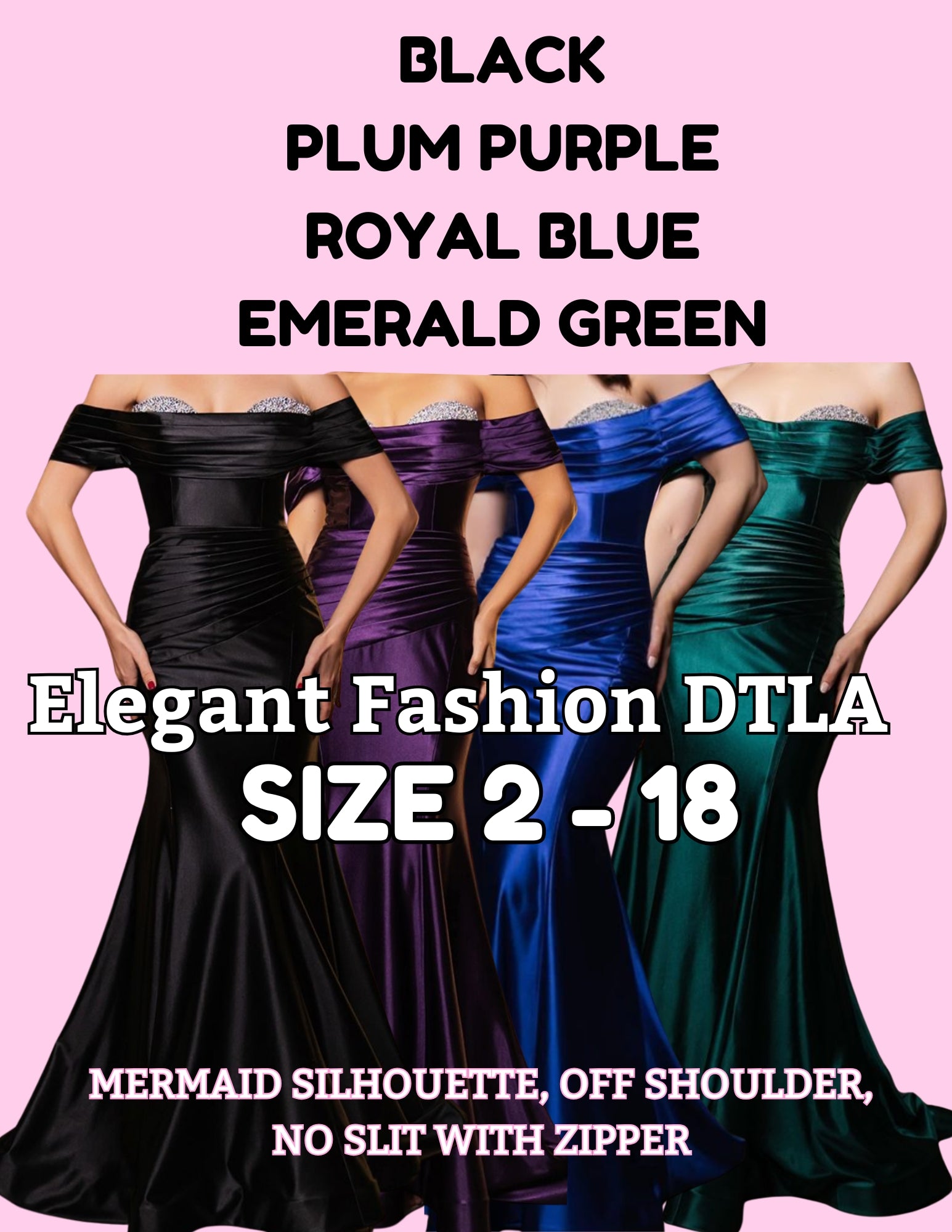 4 COLORS - THICK OFF SHOULDERS