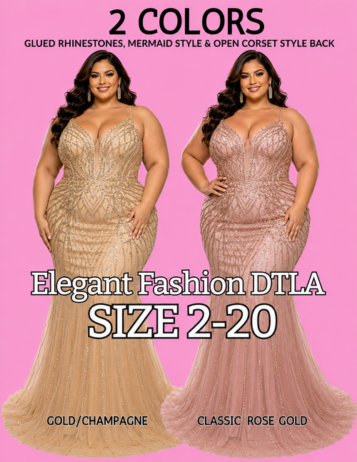 (SIZE 2-20) 2 COLORS ✨ Elegant Fashion✨EF168210