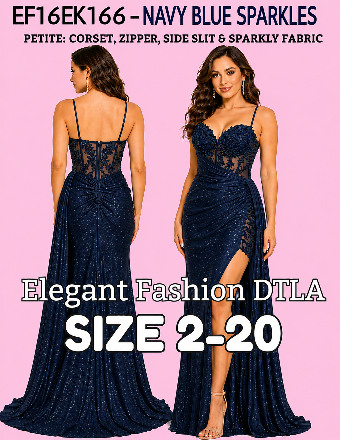 (SIZE 2-20) ✨ Elegant Fashion✨ 8 COLORS