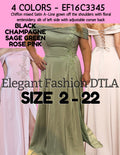 ✨ Elegant Fashion✨4 COLORS - A LINE W/POCKETS (SIZE 2-22)