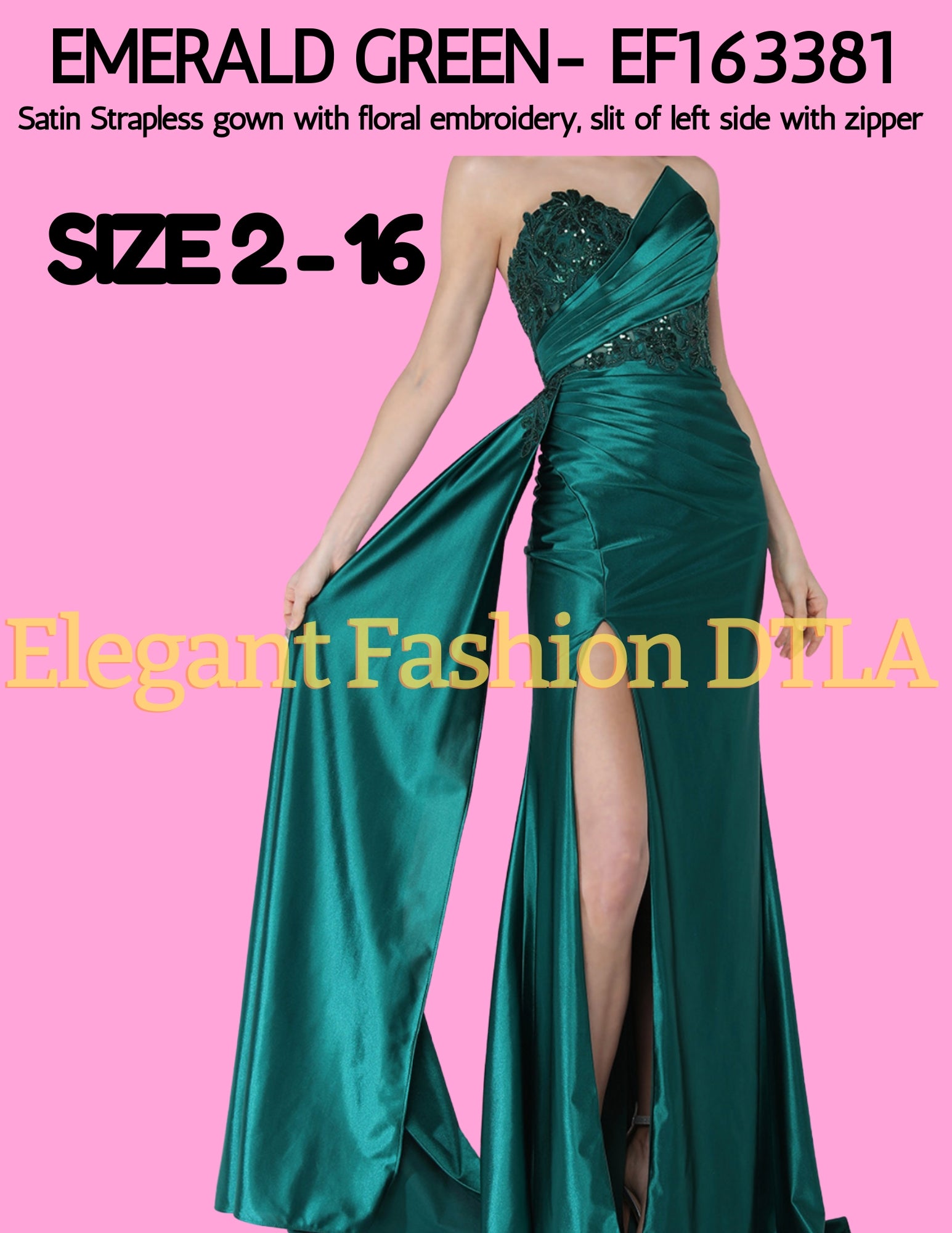 ✨ Elegant Fashion✨ EMERALD GREEN
