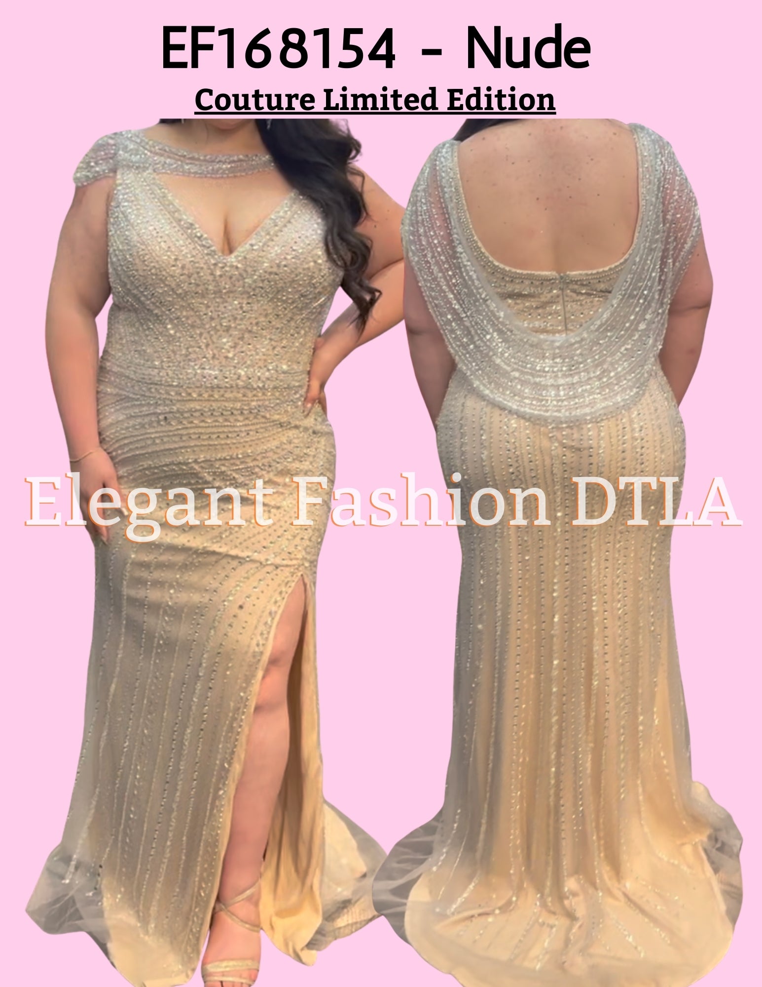 💎 Limited Edition 💎 EF168154 Nude Embellishments