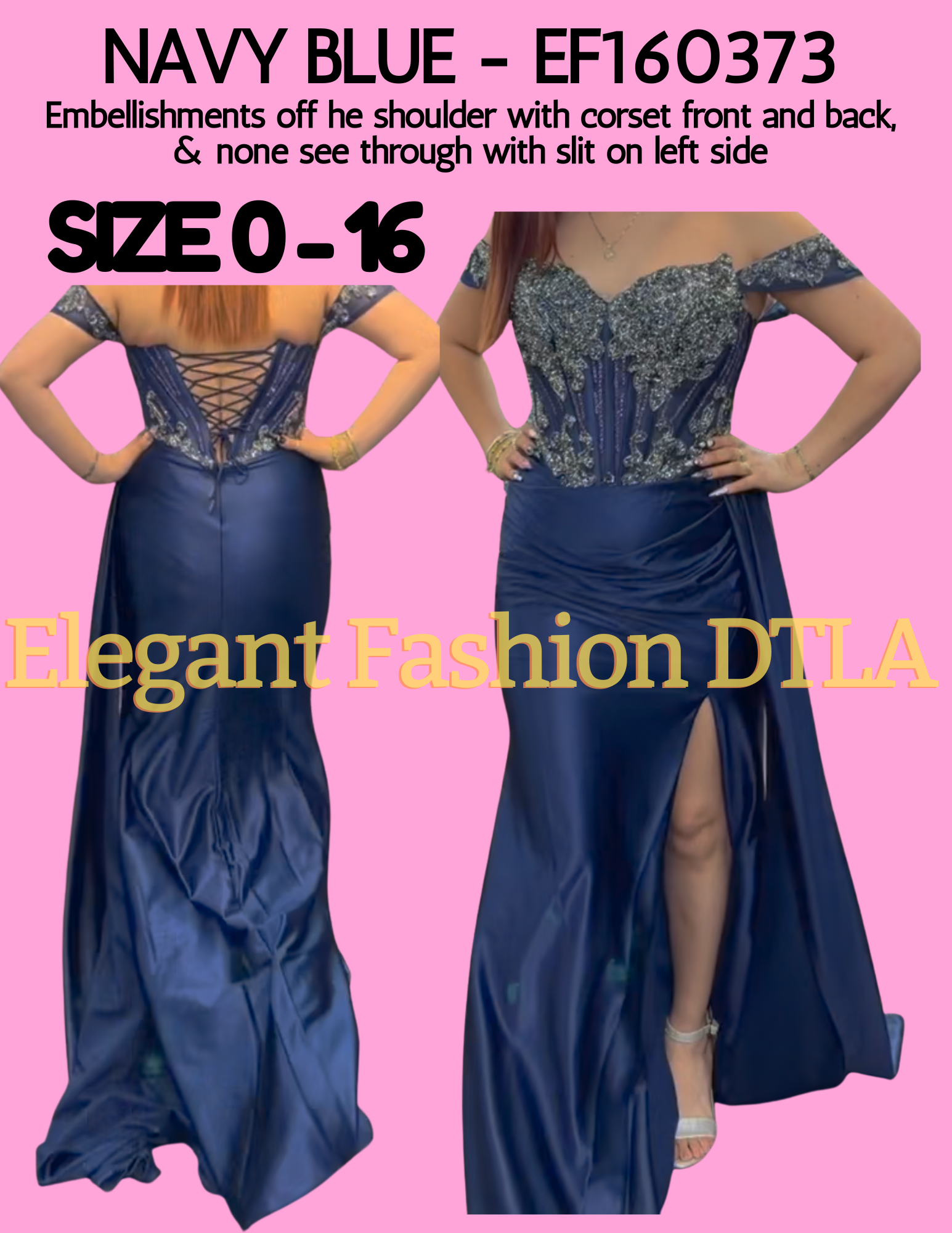 ✨ Elegant Fashion✨ NAVY BLUE