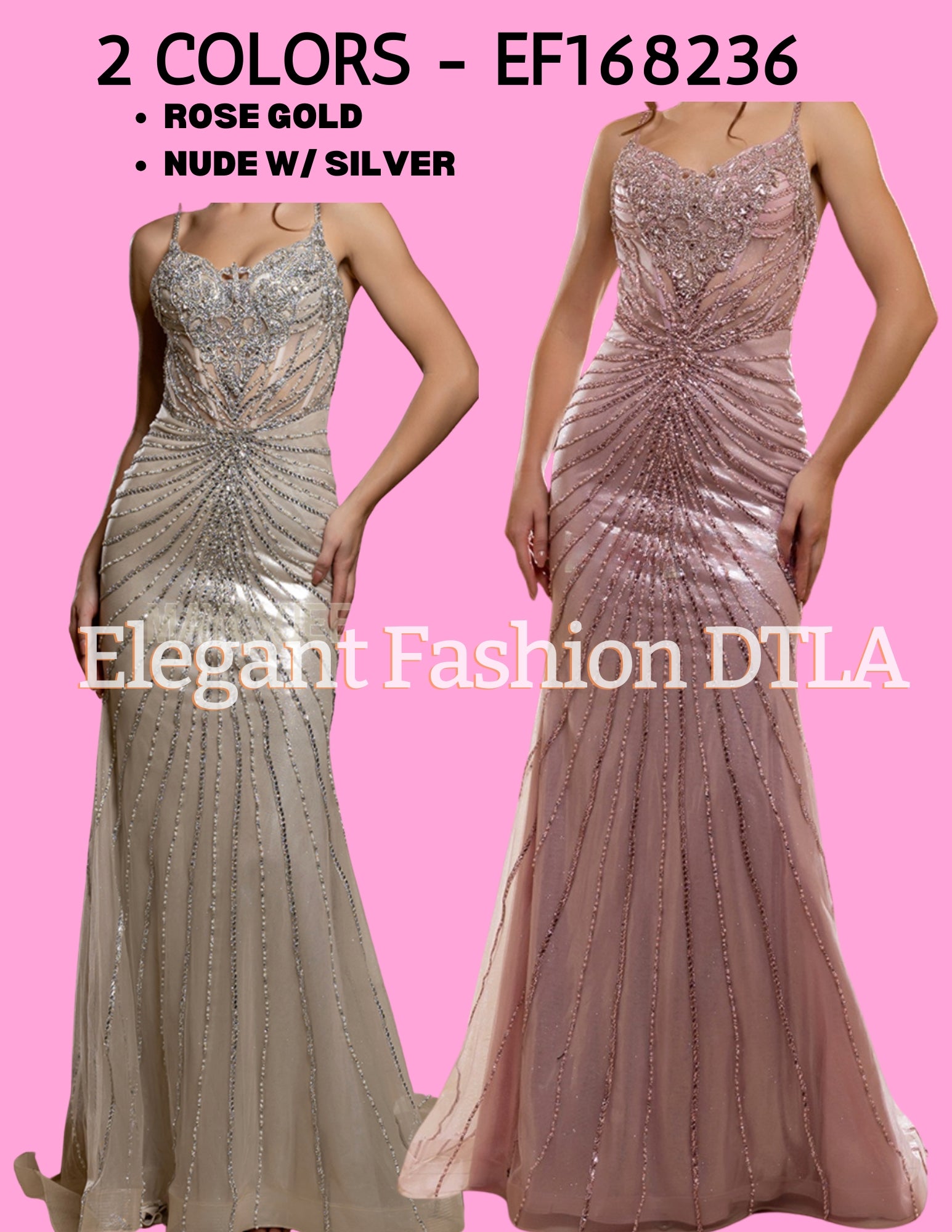 ✨ Elegant Fashion ✨ EF168236 Embellishments and Mini Pearls