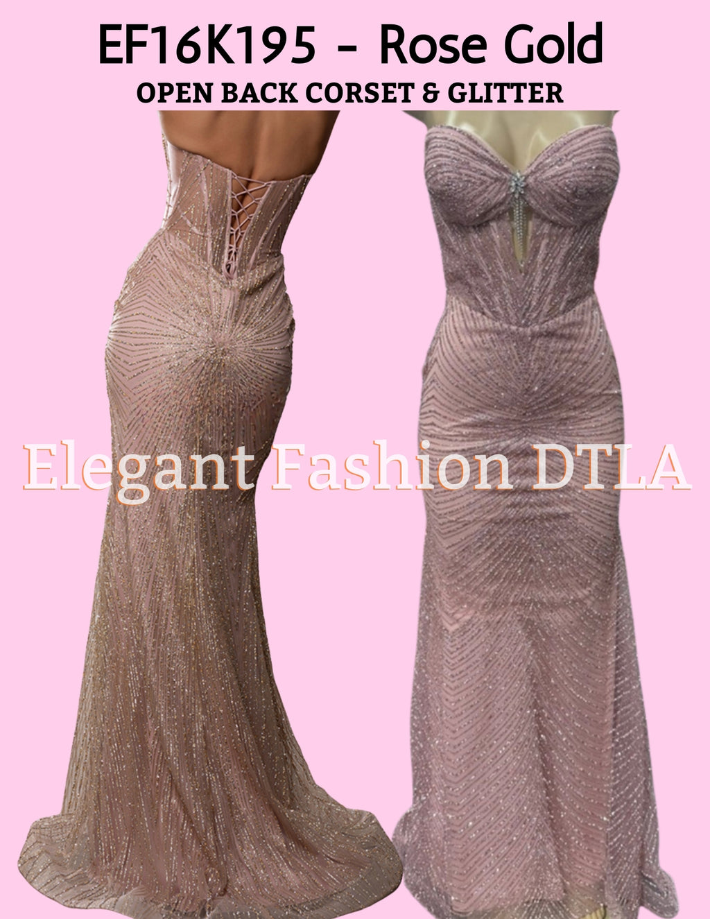 2026 PROM GLITTER SPARKLES & CORSET