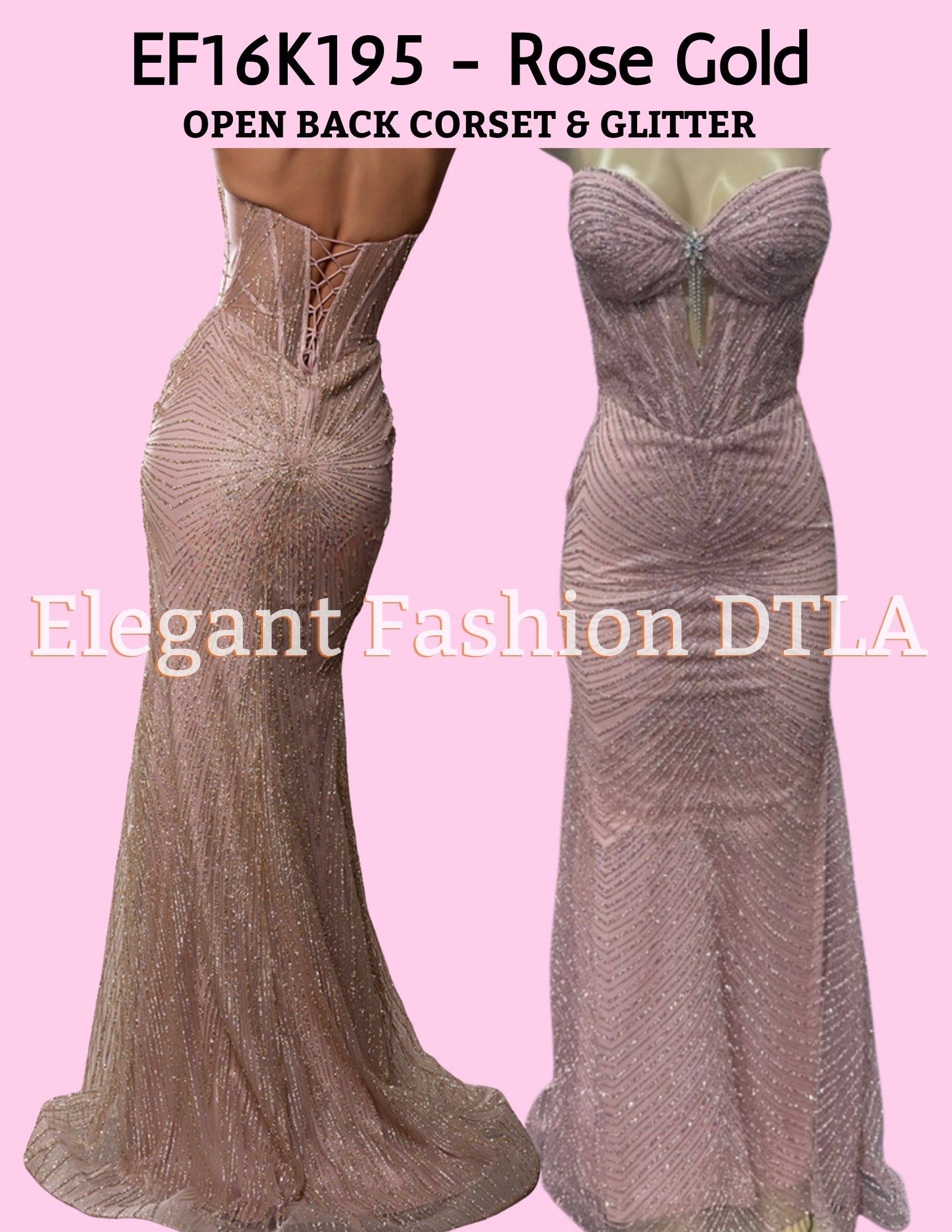 2026 PROM GLITTER SPARKLES & CORSET