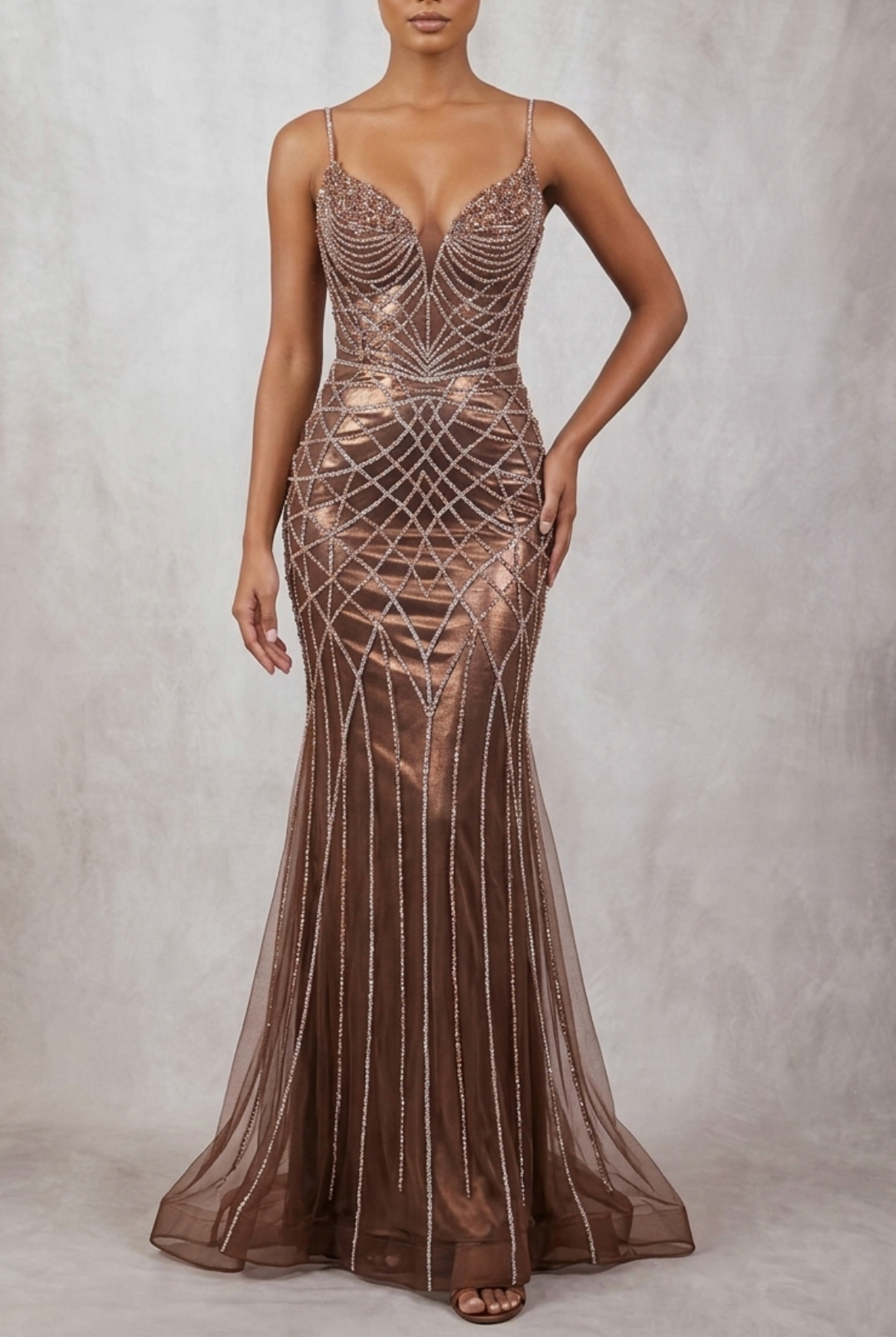 (SIZE 2-20)✨Elegant Fashion✨5 COLORS Rhinestones