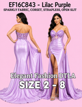 ✨ Elegant Fashion ✨  SPARKLY LILAC PURPLE