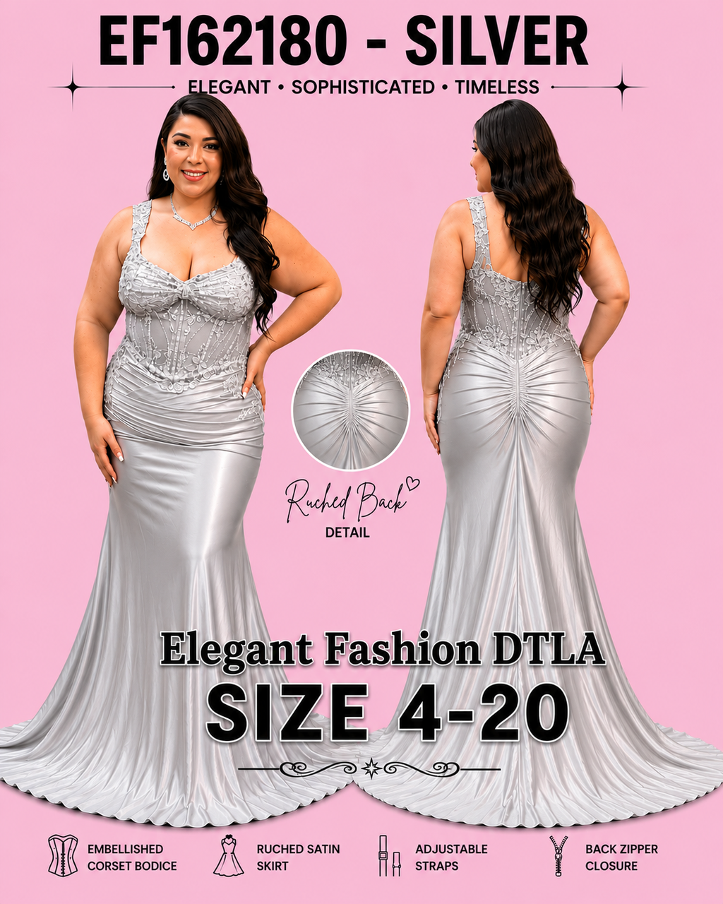 ✨ Elegant Fashion✨  4 COLORS (SIZE 4-20)