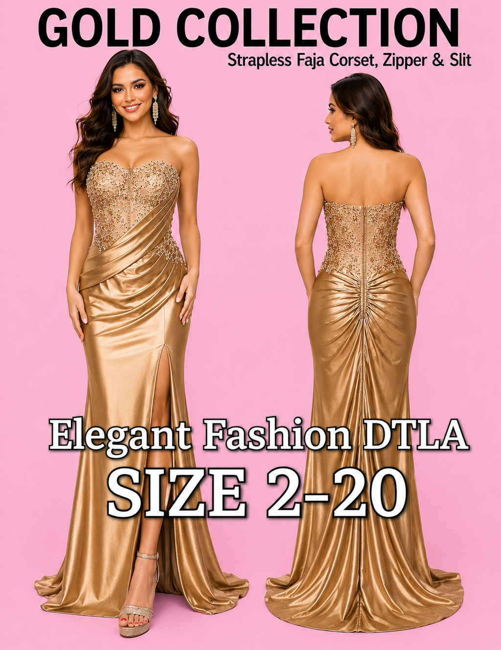 ✨ Elegant Fashion ✨  5 COLORS - EF162152