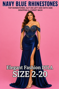 NAVY BLUE (SIZE 2-20)✨ Elegant Fashion✨ (