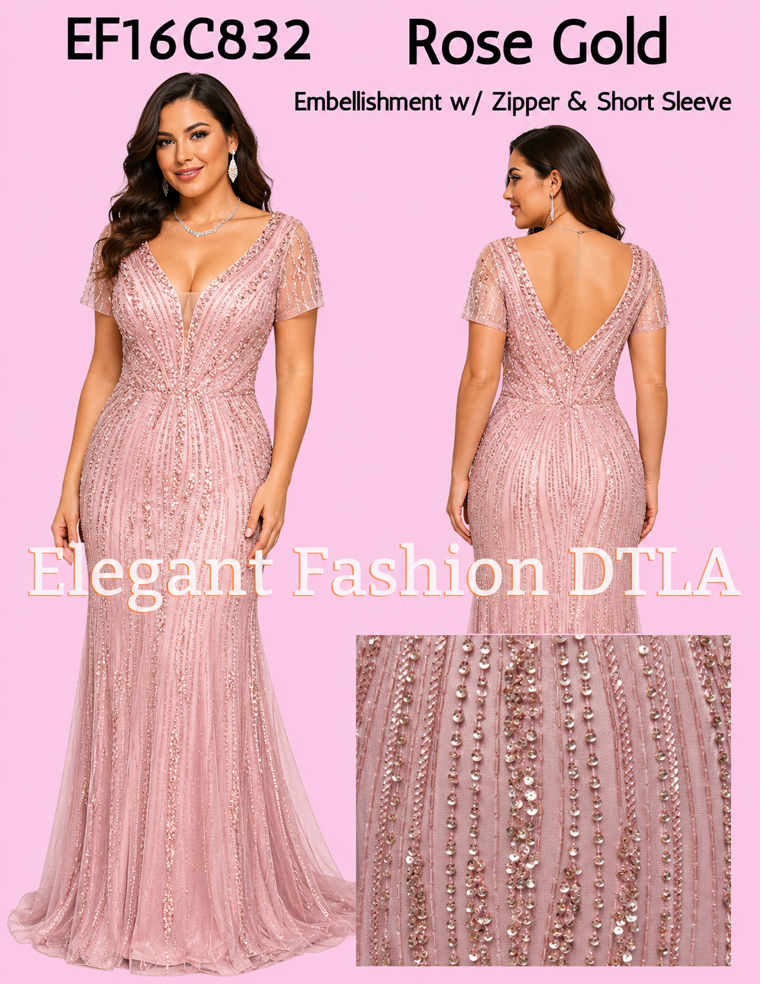 (SIZE 2-22)✨ Elegant Fashion✨ 3 COLORS SLEEVES