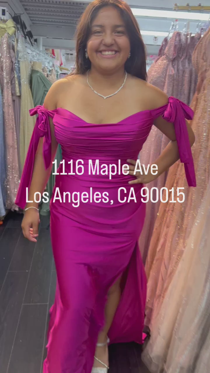 EF161858 Magenta Lycra Satin